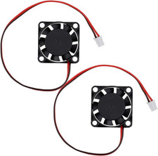 2 Pack 25Mm 5V Fan - Mini 25X25X7Mm 2-Pin Brushless DC Cooling Fans For picture