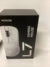 MCHOSE L7 BLACK GAMING MOUSE  - 8K Receiver picture
