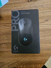 Logitech Pro 2 lightspeed Wireless Gaming Mouse MR0110 BLACK - Retail $129 picture