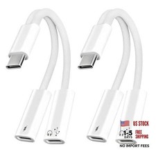 2Pack USB C Splitter 1 in 2 Out, Dual UsbC 2 Pack Usb-C to USBC And USBC picture