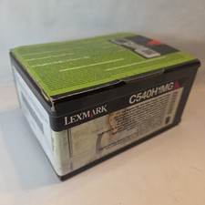 NEW - LEXMARK C540H1MG High Yield MAGENTA TONER C544 C546 X544 X546 X548 Sealed picture