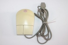 VINTAGE DEXXA BY LOGITECH MECHANICAL 2 BUTTON 9 PIN SERIAL MOUSE ONLY picture