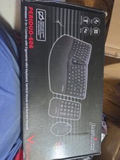 Perixx PERIDUO-606, 3-In-1 Wireless Compact Ergonomic Keyboard Vertical Mouse picture