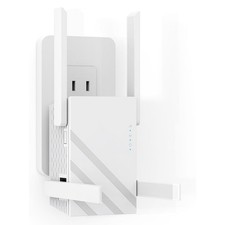2025 WiFi Extender Signal Booster 1.2Gbps Dual Band 5G/2.4G Range Repeater White picture