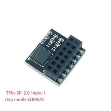 TPM 2.0 14pin SPI SLB9670 Security Module for ASUS PRIME A520M-K |PRIME A520M-E picture
