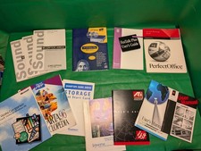 Vintage PC Manual Lot Sound Blaster AWE32 ATI mach64 Supra Modem WYSIWYG picture