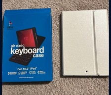 NEW Digital Basics Air Exec Bluetooth Keyboard & Case for 10.2 iPad Tofu White picture