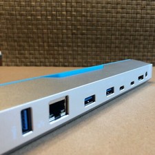 Accell Thunderbolt 3 USB-C USB 3 Displayport Ethernet Docking Station K160B-001K picture