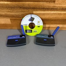 Lot 2 Linksys WUSB11 v4 Wireless-B USB WiFi Adapters 802.11b Setup CD picture