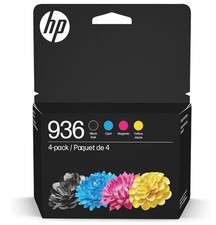 4-PACK HP GENUINE 936 BLACK & COLOR INK (NO RETAIL BOX) OFFICEJET PRO 9730 picture