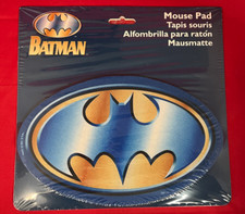 Vintage 1996 Batman DC Comics Mouse Pad Computer Fellowes Warner Bros Store picture