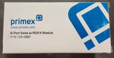 Primex 125-0987 8-Port Voice / RJ31X Module picture