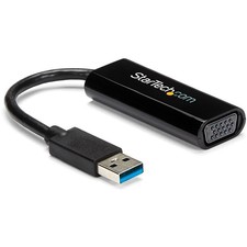 StarTech.com USB 3.0 to VGA Adapter - Slim Design - 1920x1200 - External Video & picture