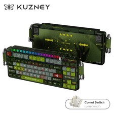 KeysMe Lunar 01 Mechanical Keyboard 3-Mode Bluetooth for Gaming Rocket Accessories picture