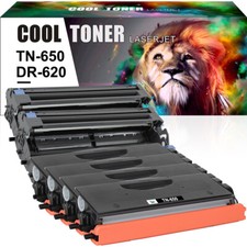 6× DR620 + 3× TN650 Drum Toner Fits for Brother DCP-8050DN DCP-8080DN DCP-8085DN picture