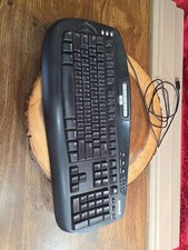 MICROSOFT Digital Media KEYBOARD USB Multimedia 1.0A Model 1031 Wired Black picture