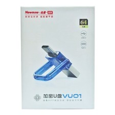 Newmine Encrypted USB Flash Drive 64 GB Type-C for computers ipad and cellphones picture
