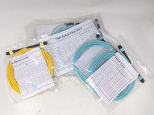 Senko Fiber Optical Patch Cords Assortment Female MPO/UPC+AMP/APC+MPO/UPC-LC/UPC picture