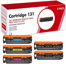 5PK CRG131 131 BYCM SET Laser Toner For Canon ImageCLASS MF8280Cw MF624Cw 628Cw picture