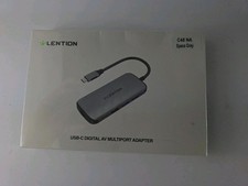  Lention USB-C Digital AV Multiport Adapter Space Computer Hub C48 NA SPACE GRAY picture