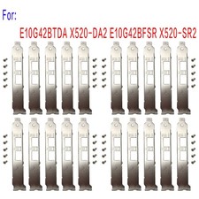 20Pcs Full Height Bracket for Intel E10G42BTDA X520-DA2 E10G42BFSR X520-SR2 New picture