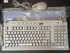 Sony Vaio Keyboard and Ball Mouse Lot PCVA-KB1P/UA 177220731 PS/2 input UNTESTED picture