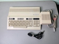 Commodore 128 Computer w/ Power Supply + RF Adapter - Powers On *Read* picture