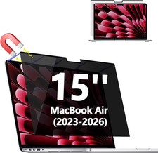 Magnetic Screen Protector for MacBook Air 15'' (M2-M5, 2023-2026) Privacy Shield picture