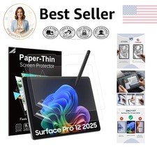 Ultra-Thin 2 Pack Screen Protectors – Anti-Scratch for Microsoft Surface Pro 12 picture