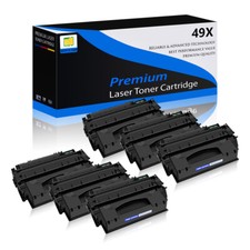 6PK Q5949X 49X High Yield Toner Cartridge For HP Laserjet 3390 1320 3392 1320nw picture