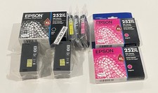 EPSON OEM CARTRIDGES 252XL (3x black, 2x magenta) 252 (black, yellow, magenta) picture