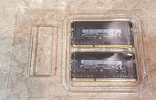 x2 Micron 2GB (4GB) PC3L-12800S Laptop Memory Ram Modules MT4KTF25664HZ-1G6E2 picture