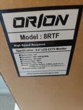 Orion Images 8RTF LCD CCTV Monitor w/  picture