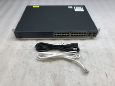 Cisco WS-C29660 Plus 24PC-L V01 24-Port PoE 370W 2x Gigabit LAN Base Tested picture