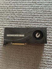 ZOTAC GeForce RTX 2070 8GB GDDR6 PCIe x16 GPU, HDMI/DP/DVI, CUDA picture