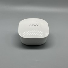 EERO WIFI Mesh Router  J010001 Dual Band 2.4 GHz and 5GHz Missing Adapter Cord picture