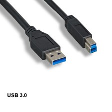 3 feet Spuer Speed USB 3.0 A to B Cable 5Gbps Printer Scanner HDD Data Transfer picture