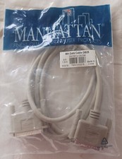 Manhattan 6-FT Universal DB25 Cable. New/ sealed pkg. (Lot of 2)  picture