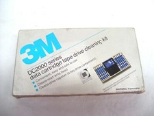 3M DC2000 SERIES DATA CARTRIDGE TAPE DRIVE CLEANING KIT GENUINE DC051111 12947 picture