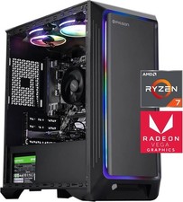 IPASON Gaming PC AMD Ryzen7 5700G 3.8GHz, AMD Radeon Graphics, 1TB NVME SSD, 16G picture