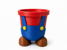 SUPER MARIO Planter / Pen Holder – Multi-Use Desk Organizer picture