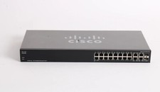 Cisco SG300-20 20-Port Managed Switch SRW2016-K9 V01 with Rack Ears picture
