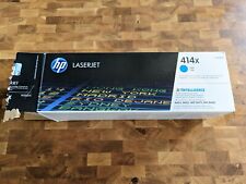 Genuine HP 414X (W2021XC) Used Empty Cyan Toner Cartridge with Original Chip picture