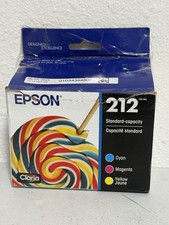 Epson 212 (T212520S) Ink Cartridge - Multi Pack Missing Cyan Cartridge Exp 07/28 picture