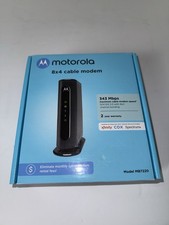 MOTOROLA 8x4 Cable Modem, Model MB7220, 343 Mbps DOCSIS 3.0 picture
