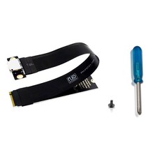 M.2 NVME to Oculink 4i Extension Cable for SSD Graphics Card 15CM SET picture