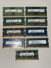 Mixed Brands Samsung Hynix DDR3 SO-DIMM Laptop RAM Lot Of 9 1GB 2GB 4GB Modules picture