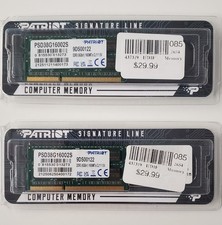 Patriot Signature Series8GB DDR3-1600 PC3-12800 CL-11 SO-DIMM MemoryPSD38G16002S picture