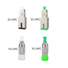 2PCS SC FC UPC APC fixed Fiber Optical attenuation adapter SM attenuation 1-30dB picture