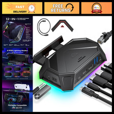 12-in-1 RGB Docking Station for Steam Deck, ROG Ally & Legion Go - 4K HDMI, USB- picture